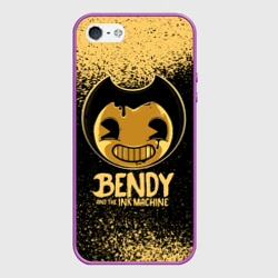 Чехол для iPhone 5/5S матовый Bendy And The Ink Machine