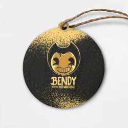 Деревянная игрушка круг Bendy And The Ink Machine