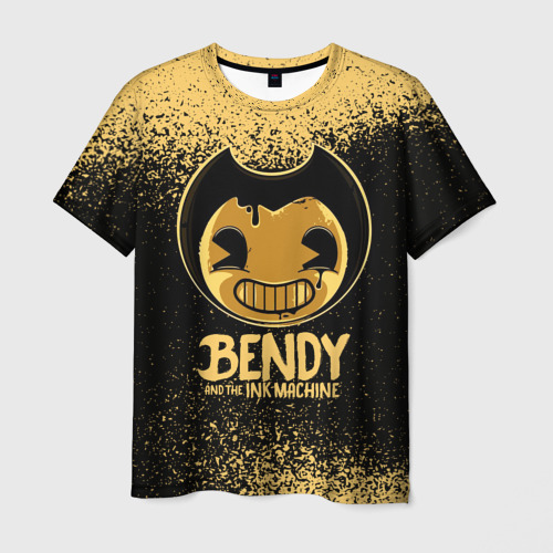 Мужская футболка 3D Bendy And The Ink Machine, цвет 3D печать