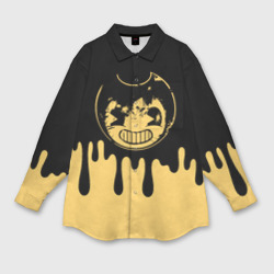 Мужская рубашка oversize 3D Bendy And The Ink Machine