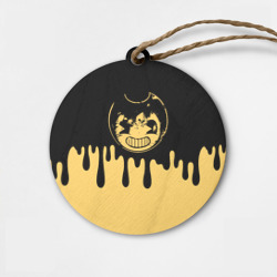 Деревянная игрушка круг Bendy And The Ink Machine