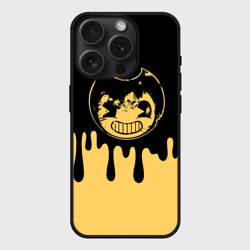 Чехол силиконовый для Apple iPhone 15 Pro матовый Bendy And The Ink Machine