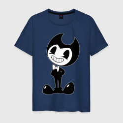 Мужская футболка хлопок Bendy And The Ink Machine