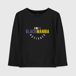 Детский лонгслив хлопок Black Mamba