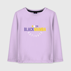 Детский лонгслив хлопок Black Mamba