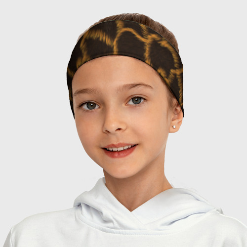 Повязка на голову 3D Леопард, цвет 3D печать - фото 7