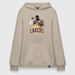 Худи SuperOversize хлопок LeBron - Lakers