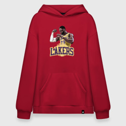 Худи SuperOversize хлопок LeBron - Lakers