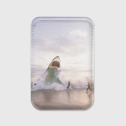 Картхолдер Magsafe магнитный Мегалодон