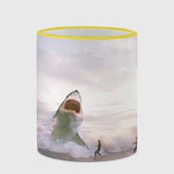 Кружка с полной запечаткой Мегалодон - фото 2