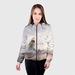 Женская куртка 3D Мегалодон - фото 2