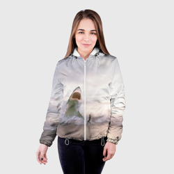Женская куртка 3D Мегалодон - фото 2