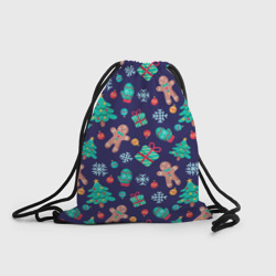 Рюкзак-мешок 3D Новый год