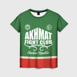 Женская футболка 3D Fight club Akhmat