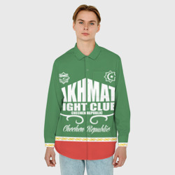 Мужская рубашка oversize 3D Fight club Akhmat - фото 2