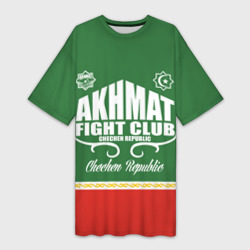 Платье-футболка 3D Fight club Akhmat