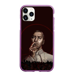 Чехол для iPhone 11 Pro Max матовый Молодой Папа The Young Pope