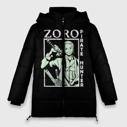 Женская зимняя куртка Oversize Зоро Ван пис