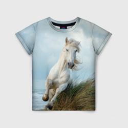 Детская футболка 3D Лошадь