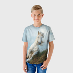 Детская футболка 3D Лошадь - фото 2