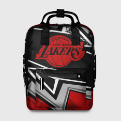 Женский рюкзак 3D LA Lakers red