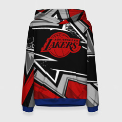 Женская толстовка 3D LA Lakers red