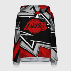 Женская толстовка 3D LA Lakers red