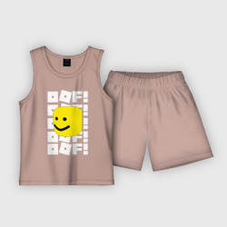 Детская пижама с шортами хлопок Roblox