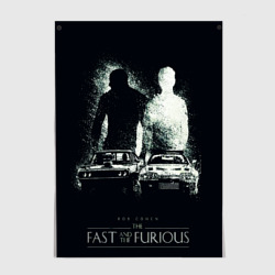 Постер Fast and Furios Форсаж