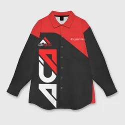 Женская рубашка oversize 3D Iam Fighter