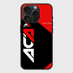Чехол силиконовый для Apple iPhone 15 Pro матовый Iam Fighter
