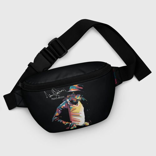 Поясная сумка 3D с принтом Michael Jackson с Автографом, фото #5