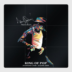 Магнитный плакат 3Х3 Michael Jackson с Автографом