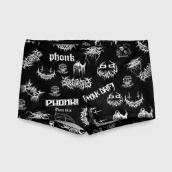 Детские купальные плавки 3D Phonk