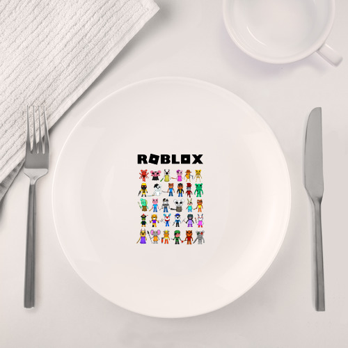 Набор: тарелка + кружка Roblox Piggy - фото 4
