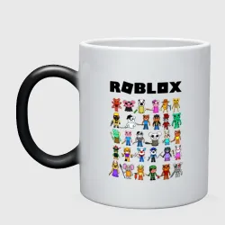 Кружка хамелеон Roblox Piggy
