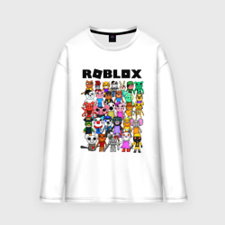 Женский лонгслив oversize хлопок Roblox Piggy