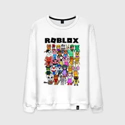 Мужской свитшот хлопок Roblox Piggy
