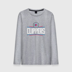 Мужской лонгслив хлопок Los Angeles Clippers