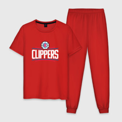 Мужская пижама хлопок Los Angeles Clippers