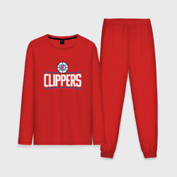 Мужская пижама с лонгсливом хлопок Los Angeles Clippers