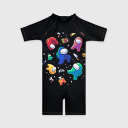 Детский купальный костюм 3D Among Us