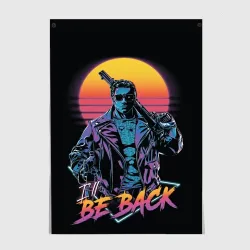 Постер I will be back - Terminator