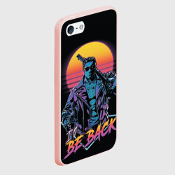 Чехол для iPhone 5/5S матовый I will be back - Terminator - фото 2