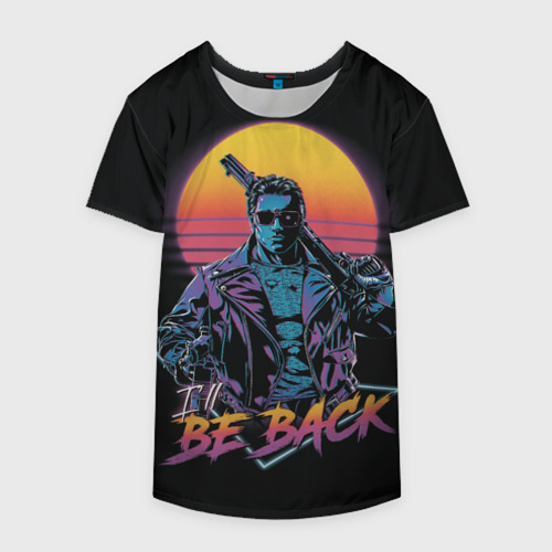 Накидка на куртку 3D I will be back - Terminator, цвет 3D печать - фото 4