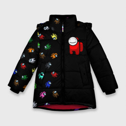 Зимняя куртка для девочек 3D Among Us - Impostor