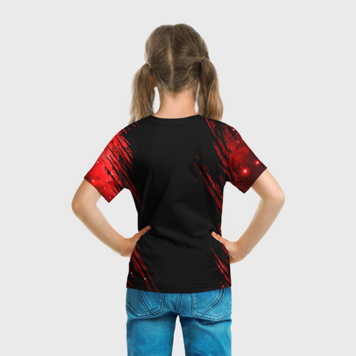 Детская футболка 3D Among Us - impostor, цвет 3D печать - фото 6
