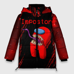 Женская зимняя куртка Oversize Among Us - impostor