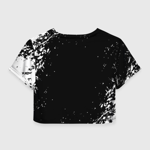 Женская футболка Crop-top 3D Ghostemane, цвет 3D печать - фото 2