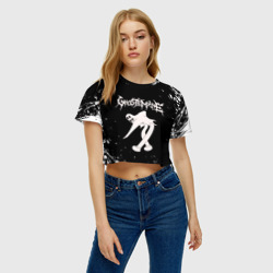 Женская футболка Crop-top 3D Ghostemane - фото 2